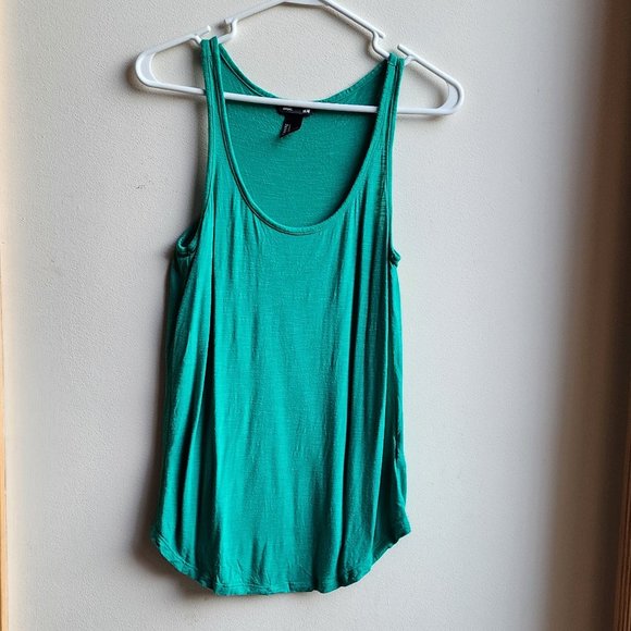 H&M Basic Green Tank Top Size Small - Picture 9 of 16